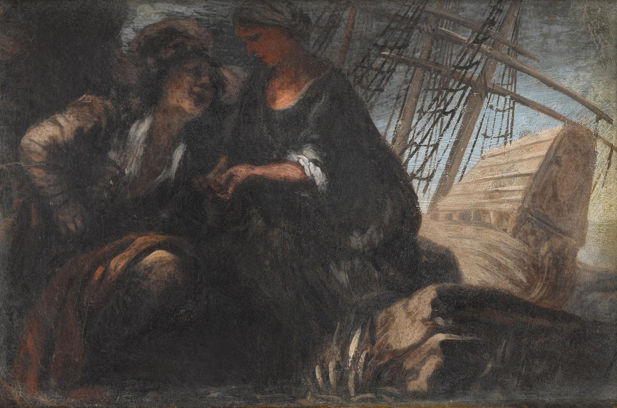 Francesco Montelatici - A sailor having his fortune told