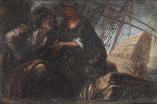 Francesco Montelatici - A sailor having his fortune told