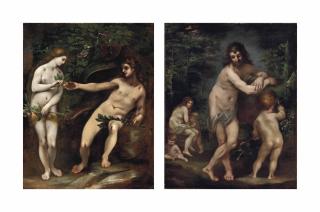Francesco Montelatici - Adam And Eve; And The Family Of Adam And Eve