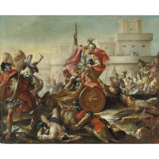 Francesco Monti - Achille Trascina Il Corpo Di Ettore