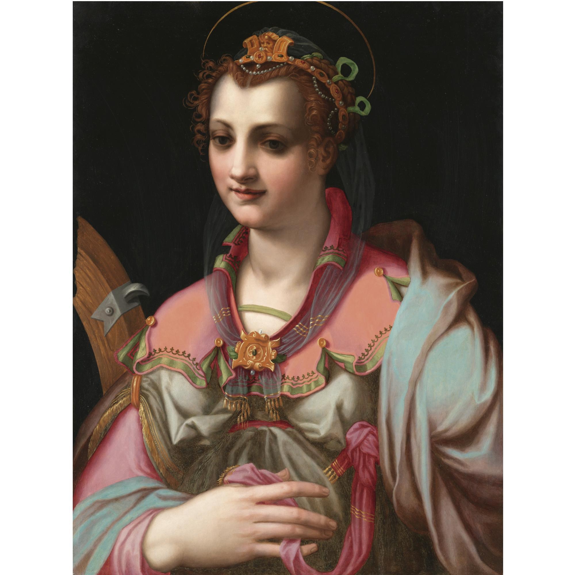 Francesco Morandini - Saint Catherine Of Alexandria