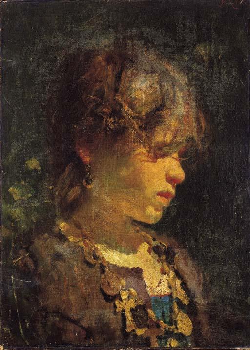 Francesco Paolo Michetti - Bimba Al Sole (1870-1875)