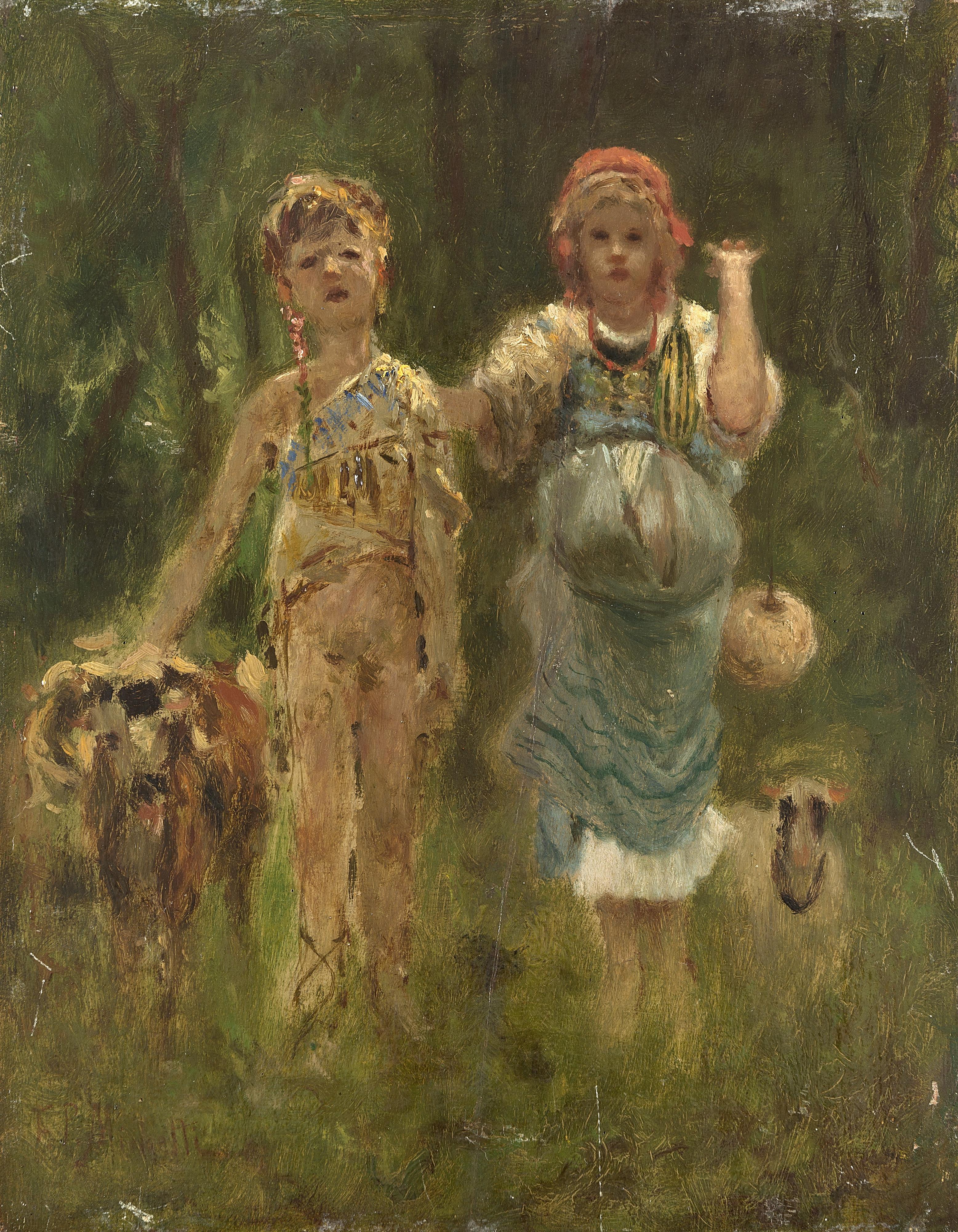 Francesco Paolo Michetti - Contadinelle