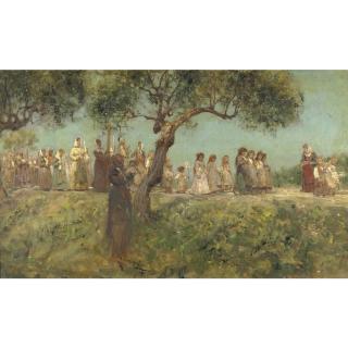 Francesco Paolo Michetti - Processione