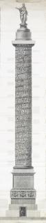 Francesco Piranesi - Veduta Del Prospetto Principale Della Colonna Antonina 