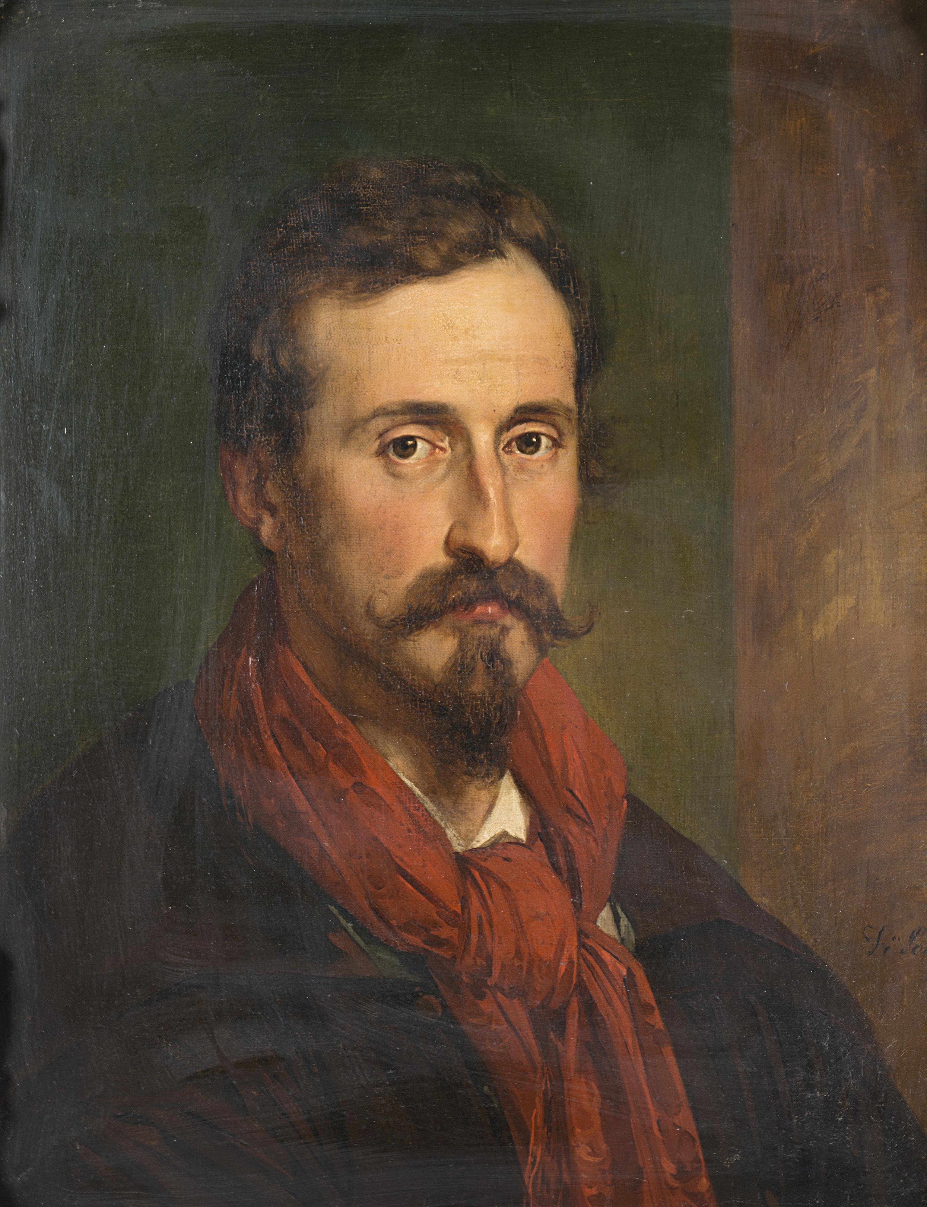 Francesco Podesti - Ritratto di Luigi Croff