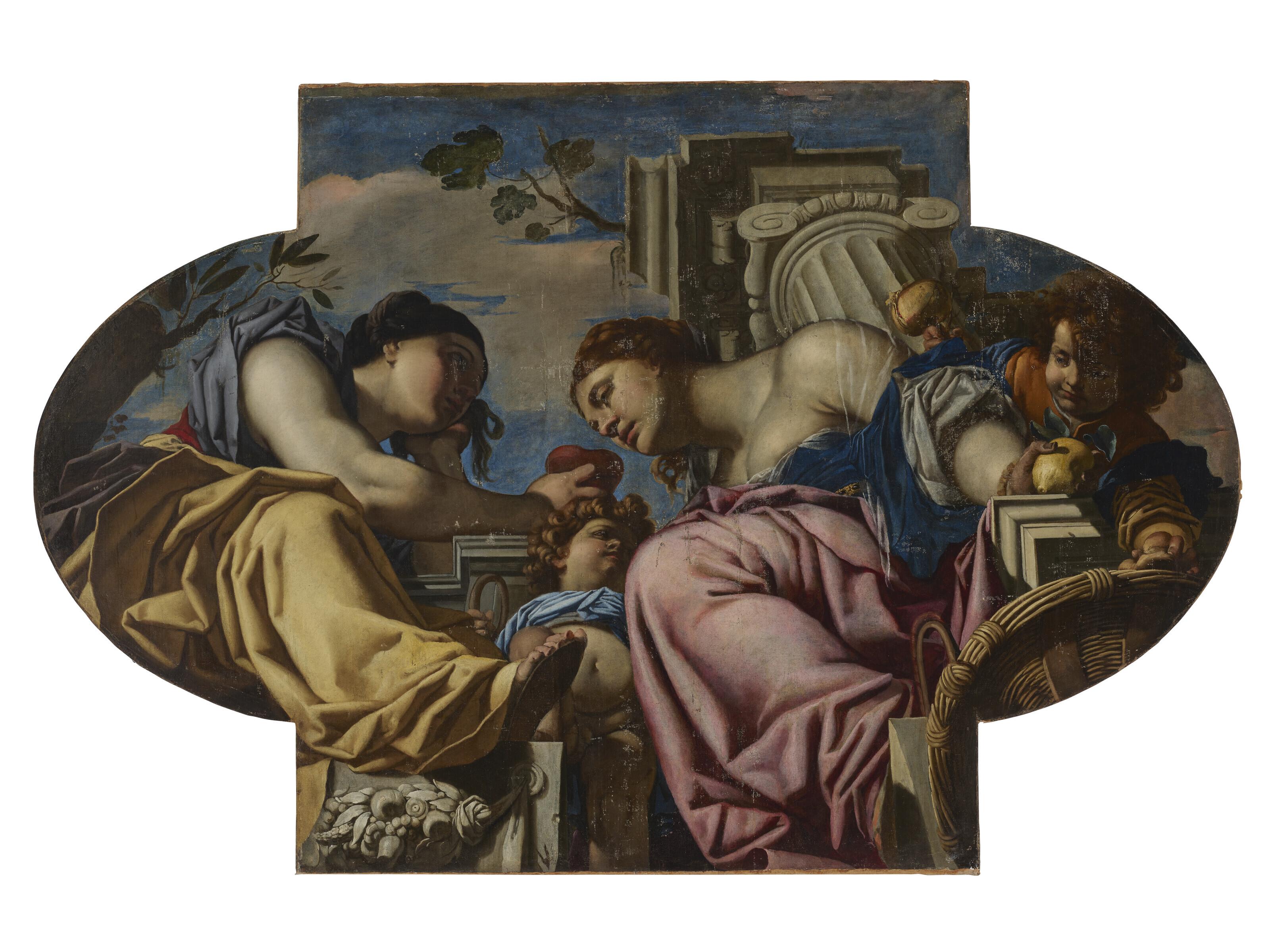 Francesco Ruschi - An allegory of the Fifth and Sixth Beatitudes (Pureness of Heart and Forgiveness)