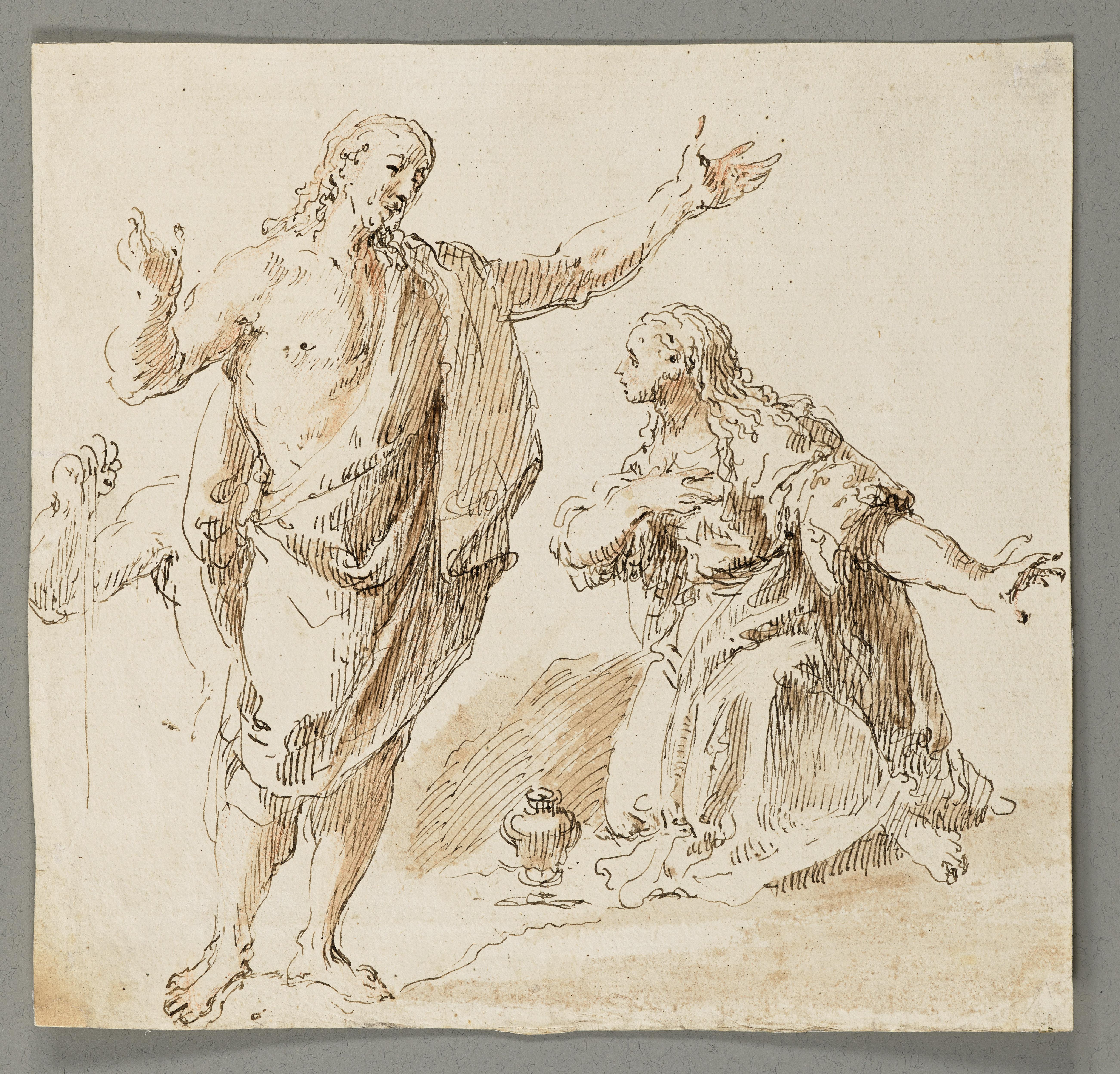 Francesco Salvator Fontebasso - Noli me tangere