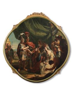 Francesco Salvator Fontebasso - The Family of Darius before Alexander