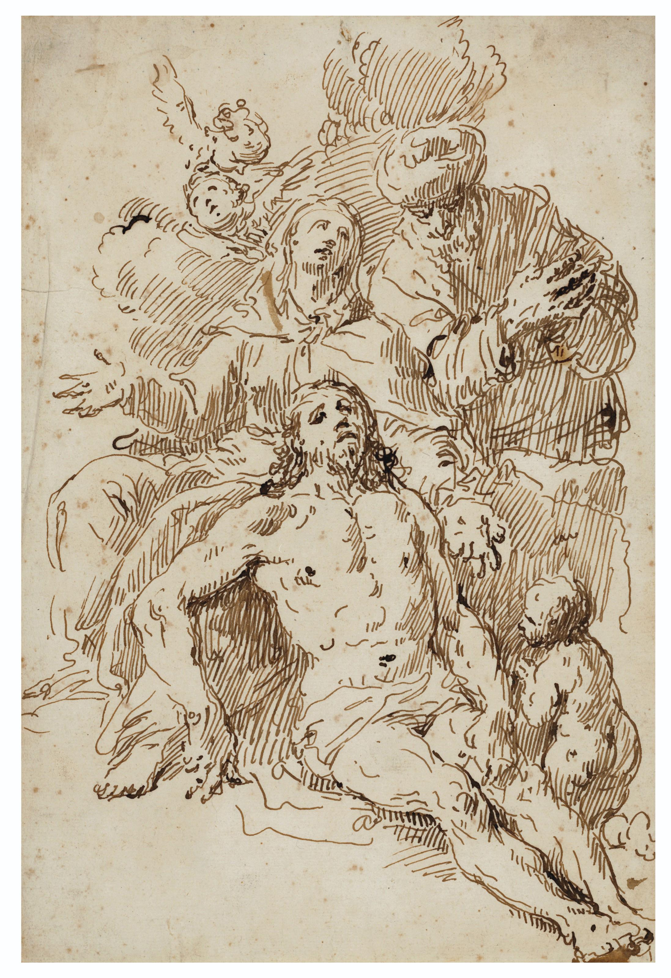 Francesco Salvator Fontebasso - The Lamentation of Christ