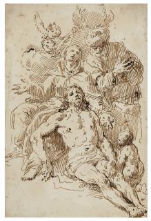 Francesco Salvator Fontebasso - The Lamentation of Christ