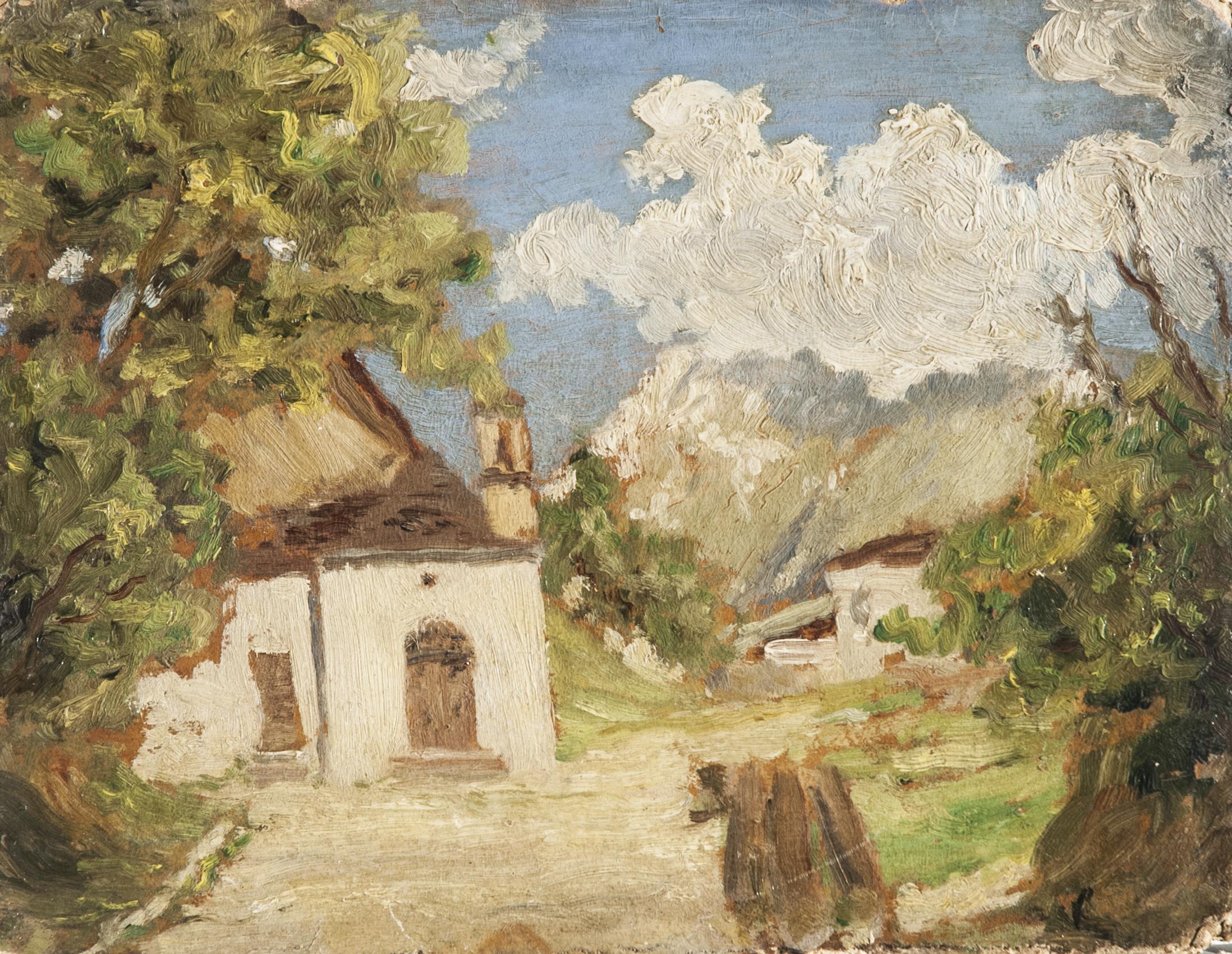 Francesco Sartorelli - A Small Church on the Mountain