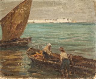 Francesco Sartorelli - Boats in the Lagoon