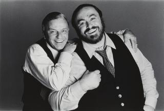 Francesco Scavullo - Frank Sinatra And Luciano Pavarotti