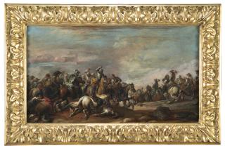 Francesco Simonini - Scena di battaglia