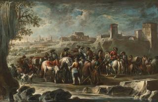 Francesco Simonini - Soldiers In A Landscape