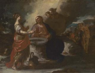 Francesco Solimena - Christ and the Woman of Samaria