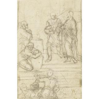 Francesco Solimena - Christ At The House Of Simon The Pharisee