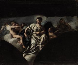 Francesco Solimena - Modesty - a bozzetto