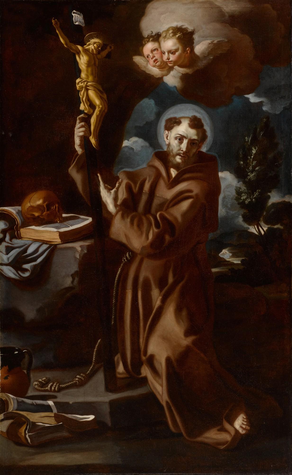Francesco Solimena - St. Francis of Assisi