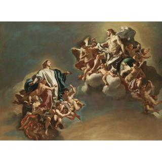 Francesco Solimena - The Ascension Of The Virgin
