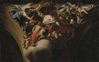 Francesco Solimena - The Personification of Charity