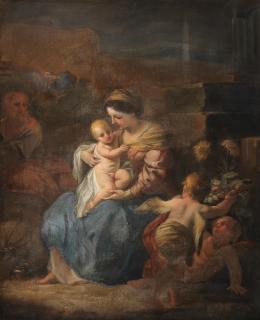 Francesco Solimena - The Rest On The Flight Into Egypt