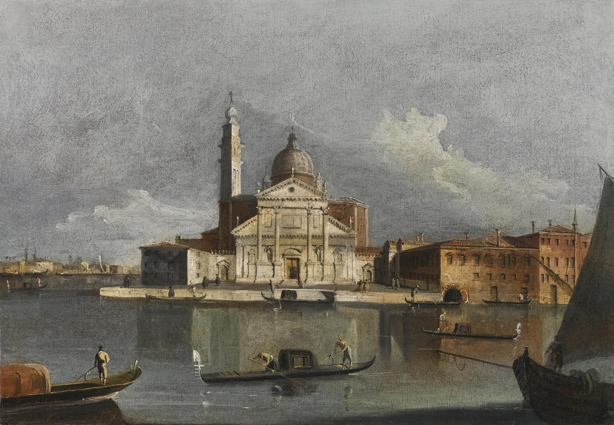 Francesco Tironi - Venice, A View Of San Giorgio Maggiore From Across The Bacino