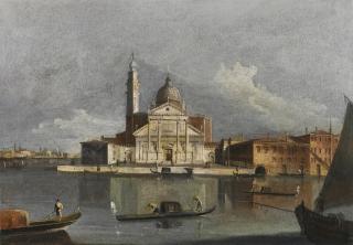 Francesco Tironi - Venice, A View Of San Giorgio Maggiore From Across The Bacino