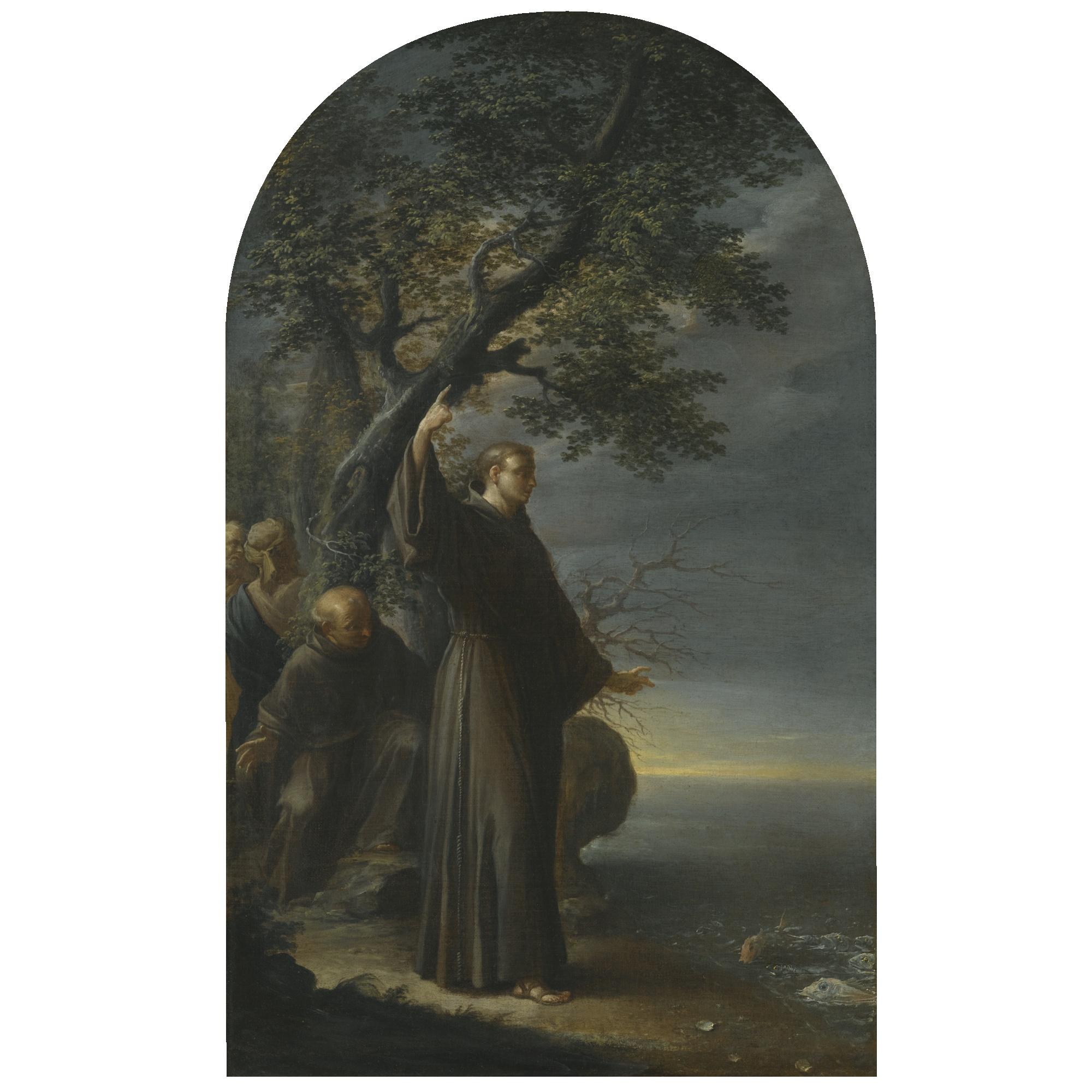 Francesco Trevisani - Saint Anthony Of Padua Preaching To The Fish