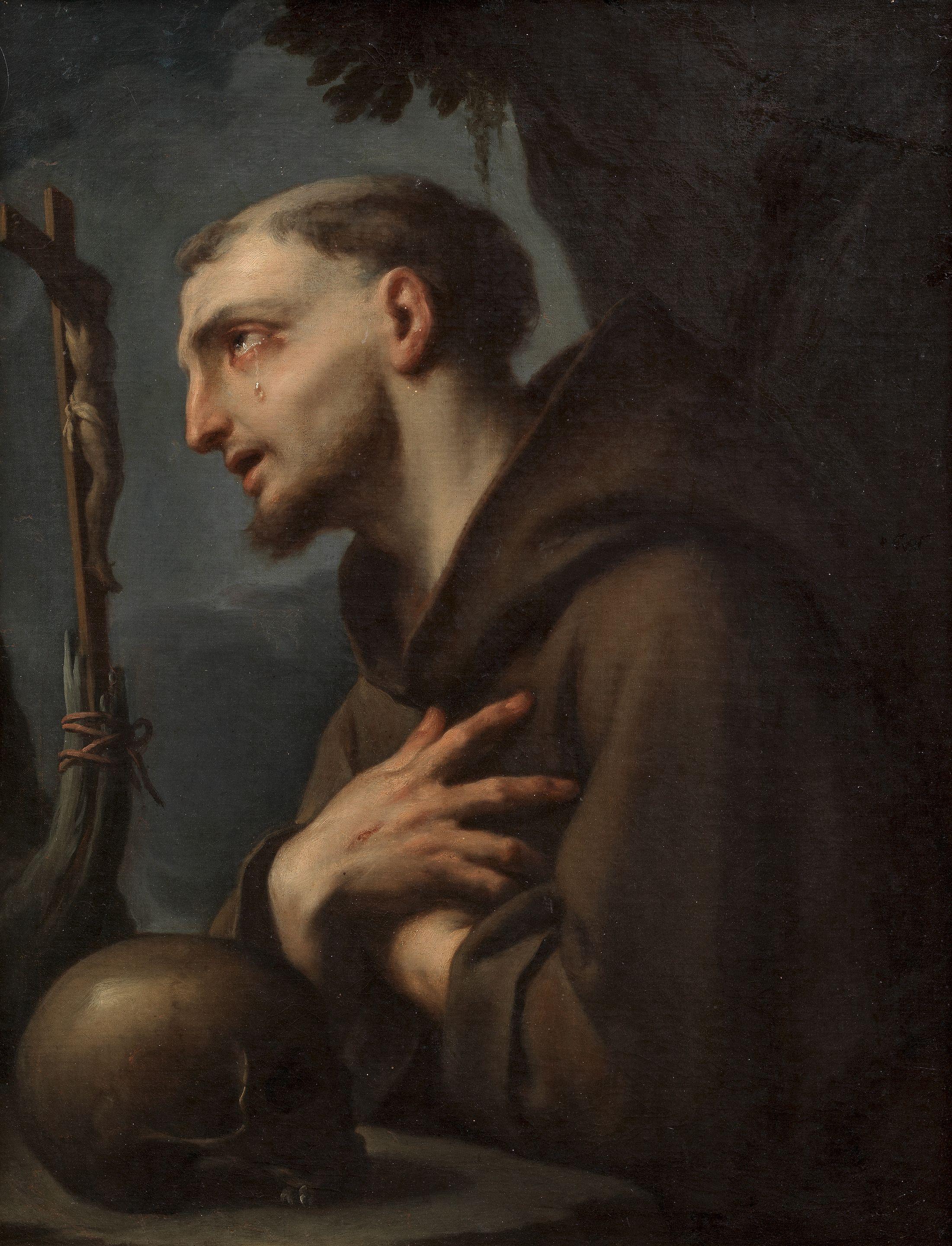 Francesco Trevisani - Saint Francis