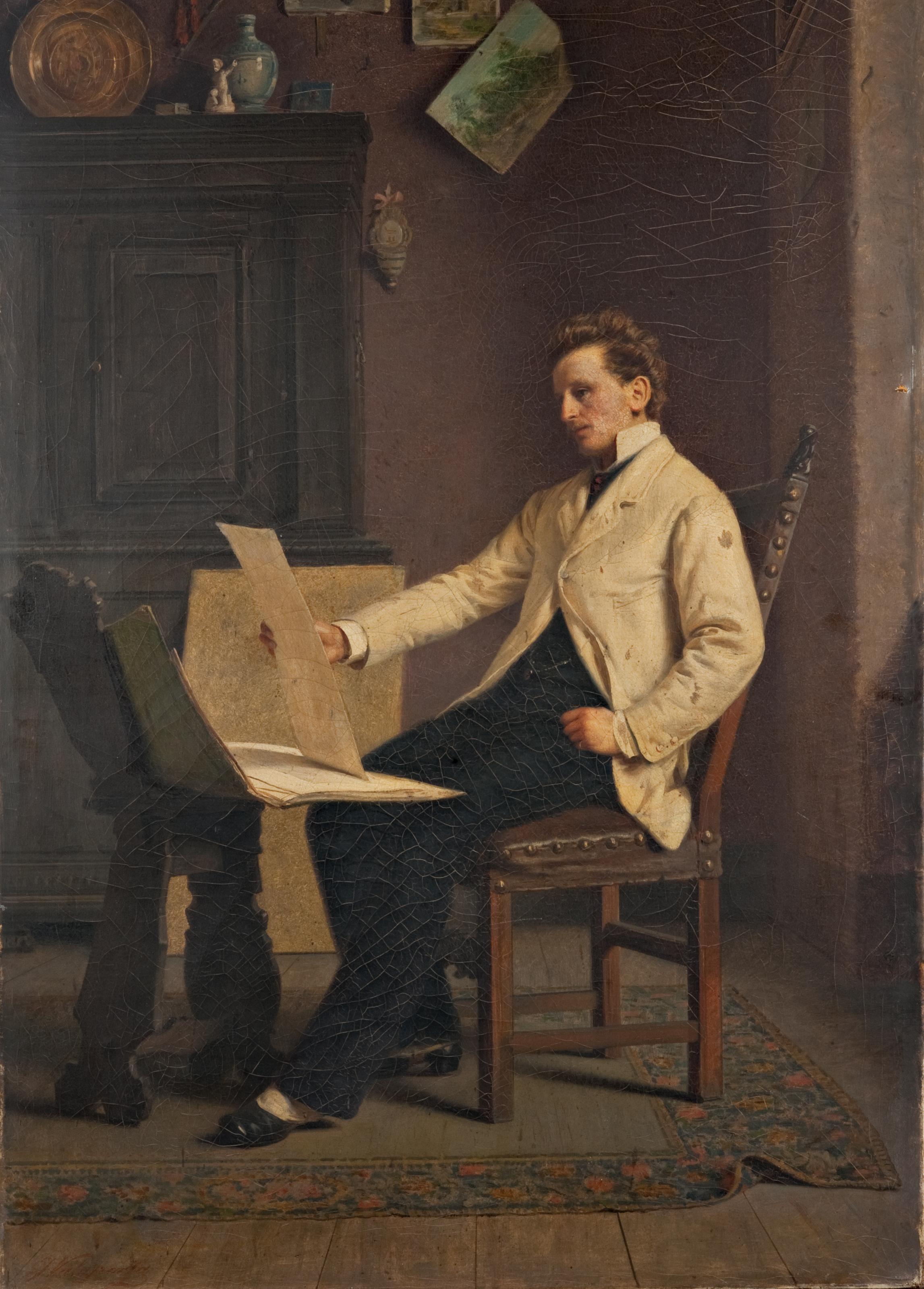 Francesco Valaperta - Nello studio