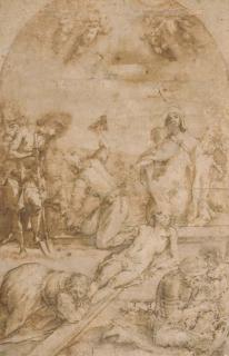 Francesco Vanni - Le Christ cloué à la Croix