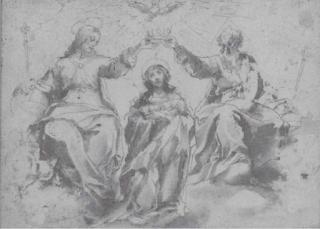 Francesco Vanni - Le Couronnement de la Vierge