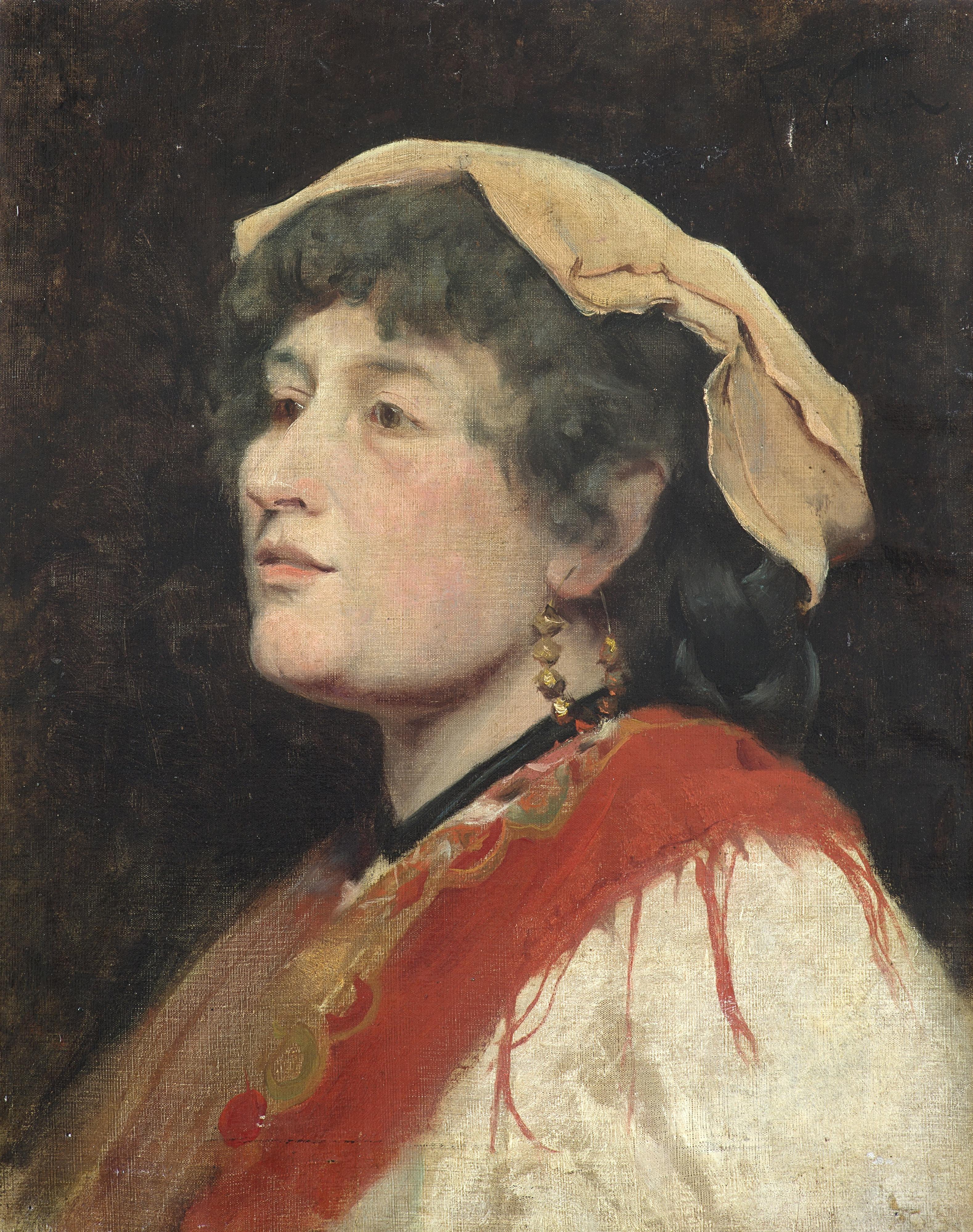 Francesco Vinea - La ciociara (Ritratto in costume)