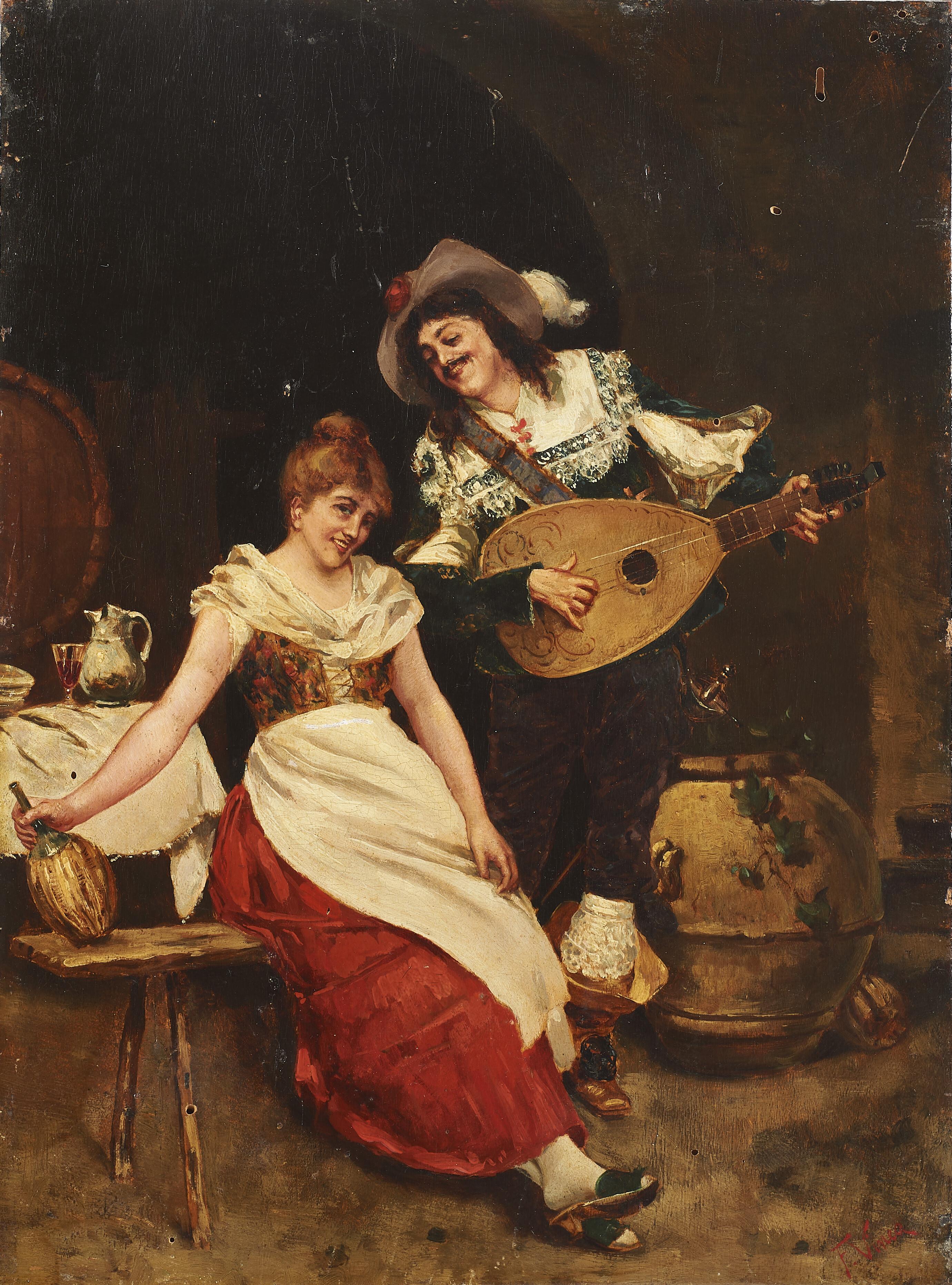 Francesco Vinea - Moschettiere galante