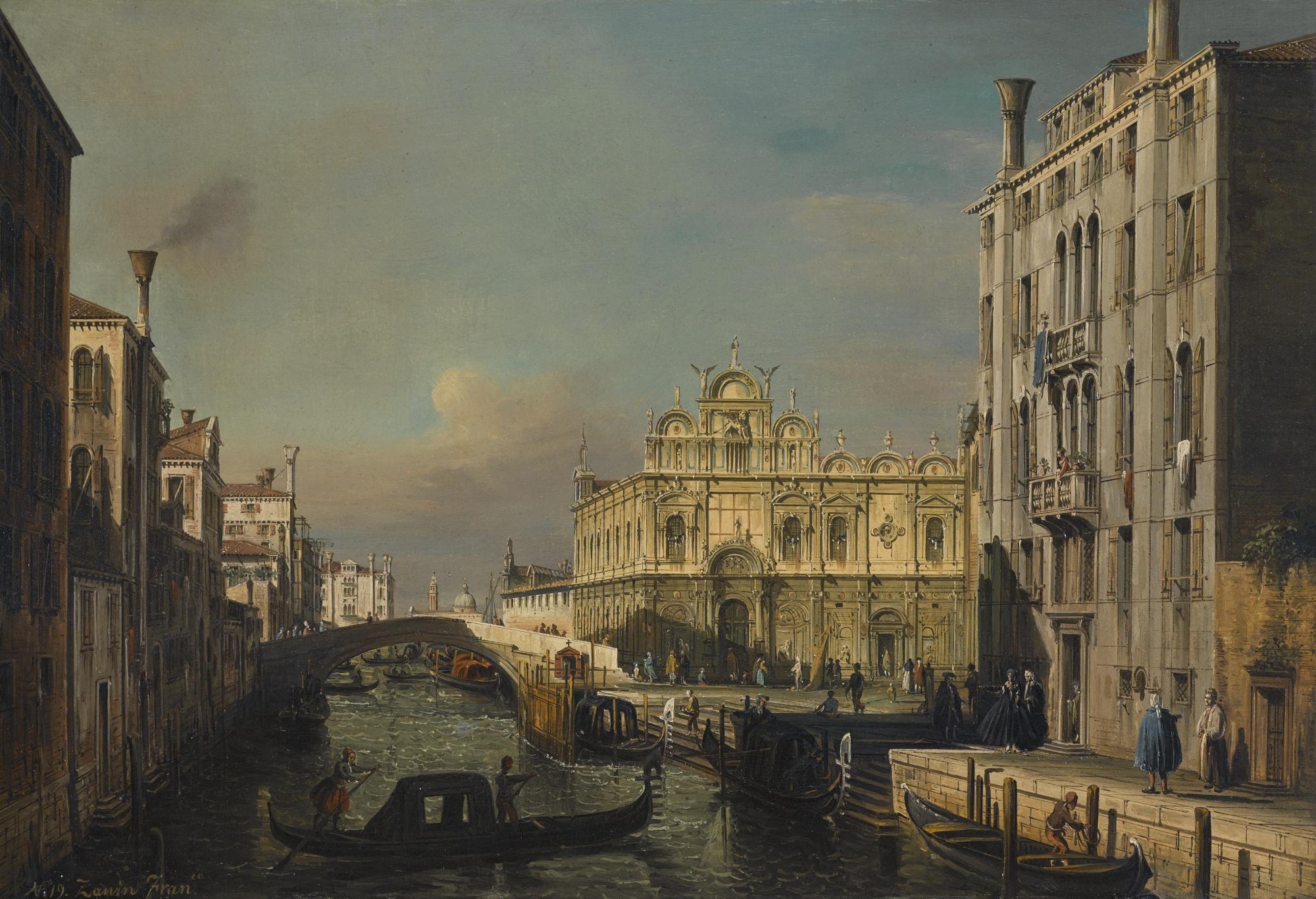 Francesco Zanin - The Scuola Grande Di San Marco By The Rio Dei Mendicanti