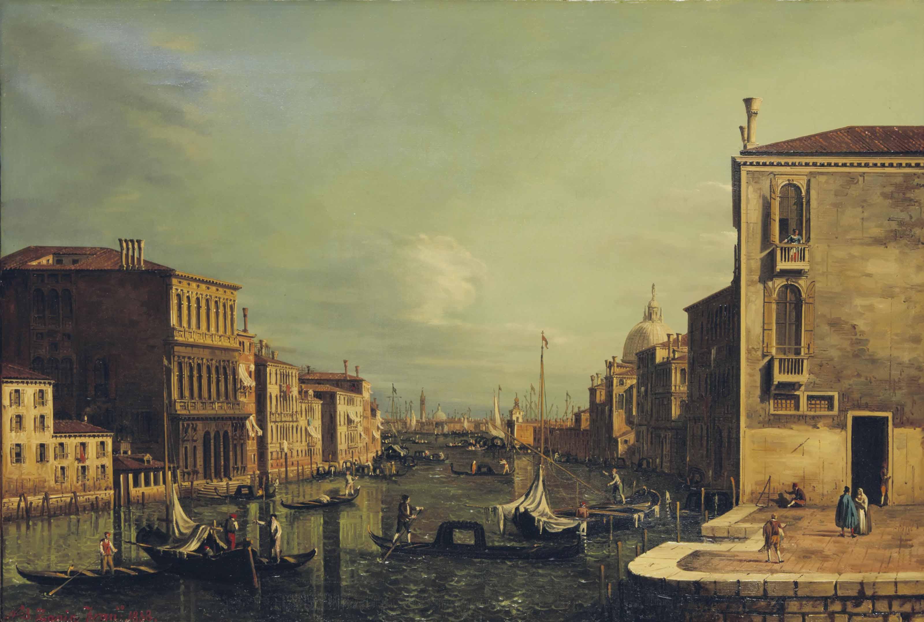 Francesco Zanin - Vue de Venise