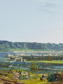 Francesco Zerilli - Bick von der Villa Belmonte auf Palermo