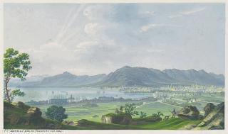 Francesco Zerilli - Palermo seen from the North-West