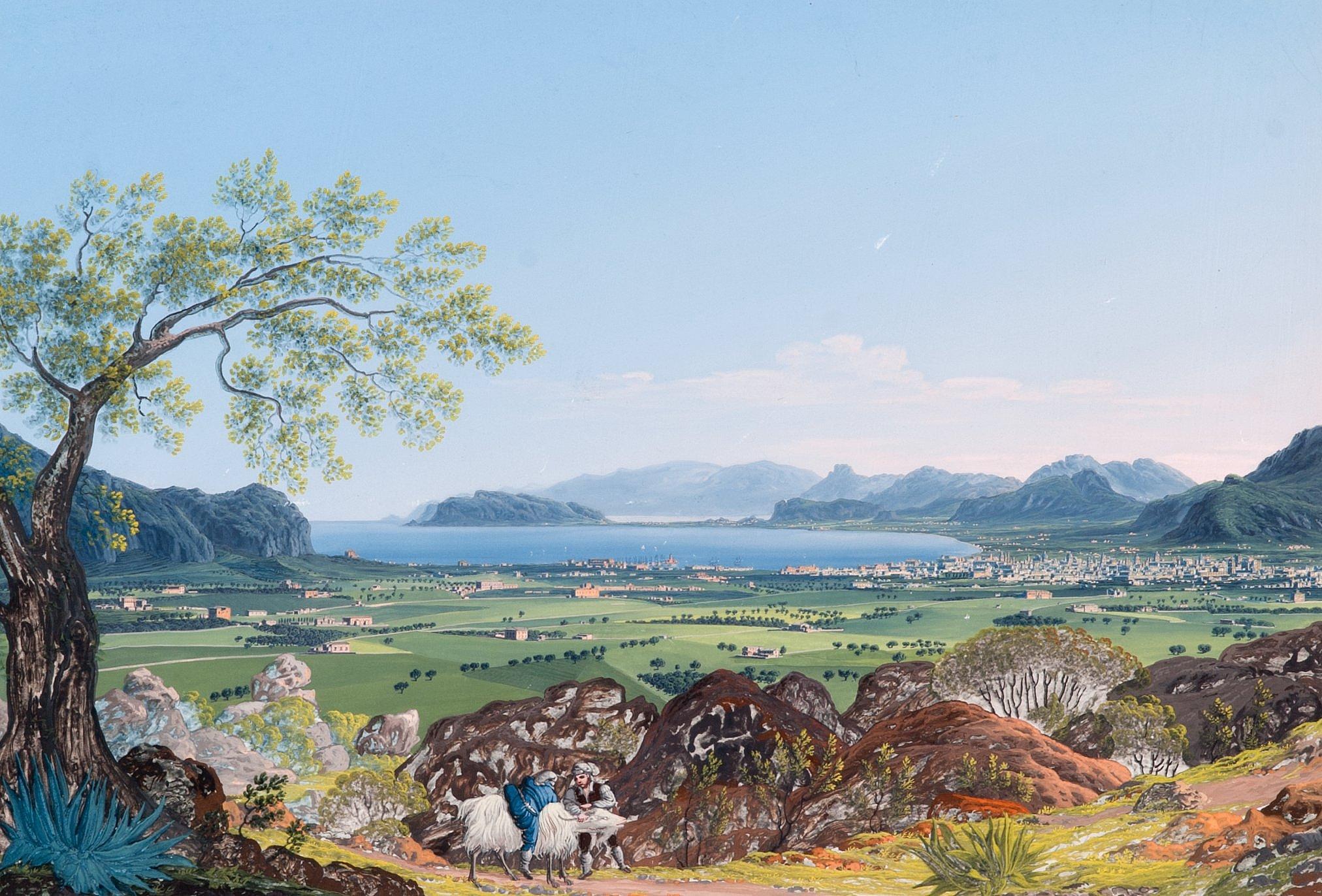 Francesco Zerilli - Panorama Of Palermo.