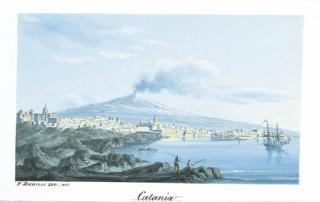 Francesco Zerilli - Veduta di Catania, 1826