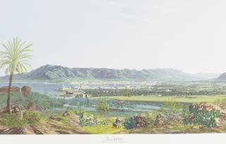 Francesco Zerillo - View Of Palermo From The Villa Belmonte