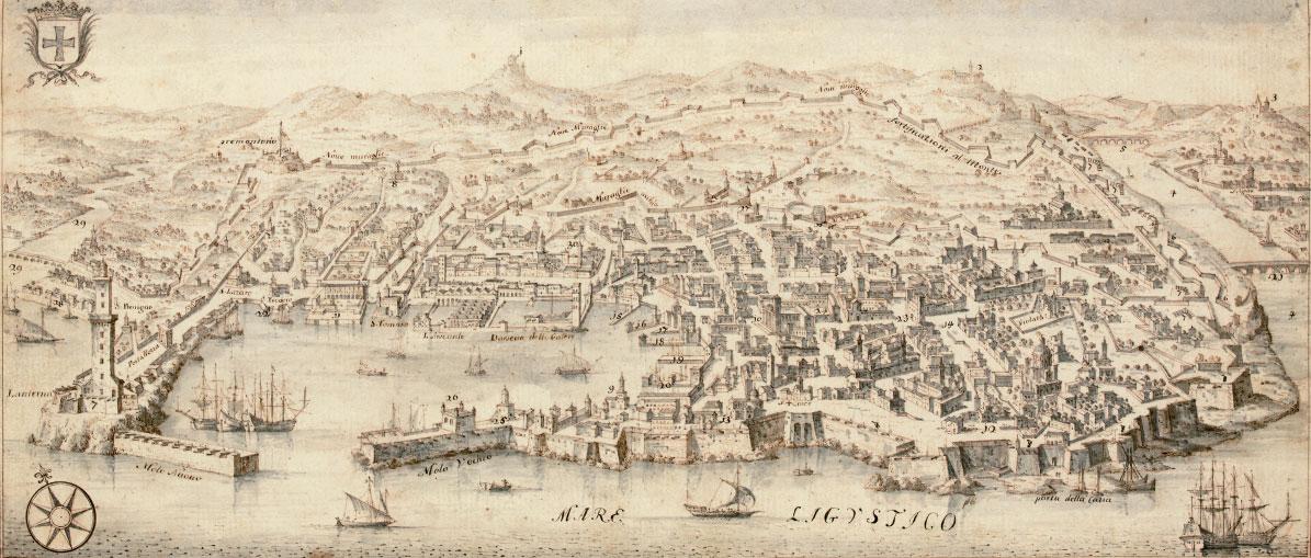 Francesco Zucchi - View of Genoa