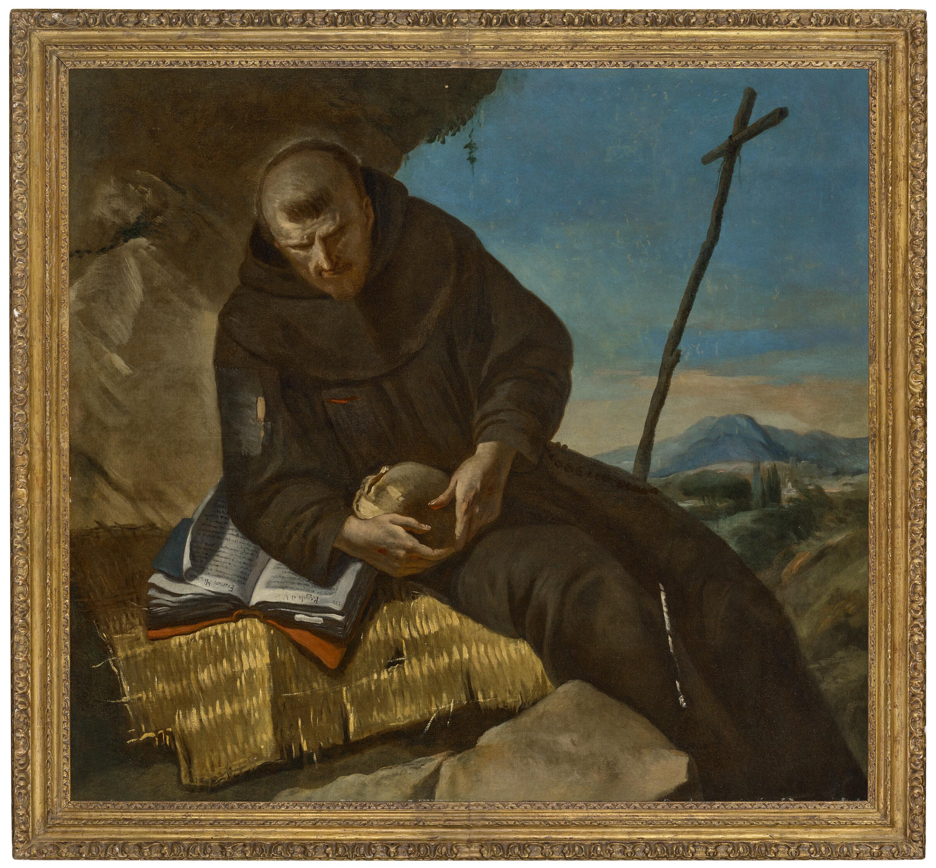 Francesco Zugno - Saint Francis in Meditation
