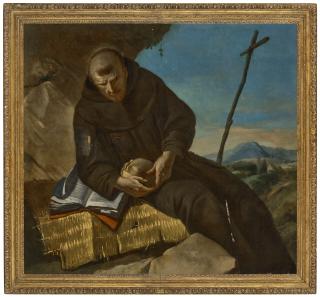 Francesco Zugno - Saint Francis in Meditation