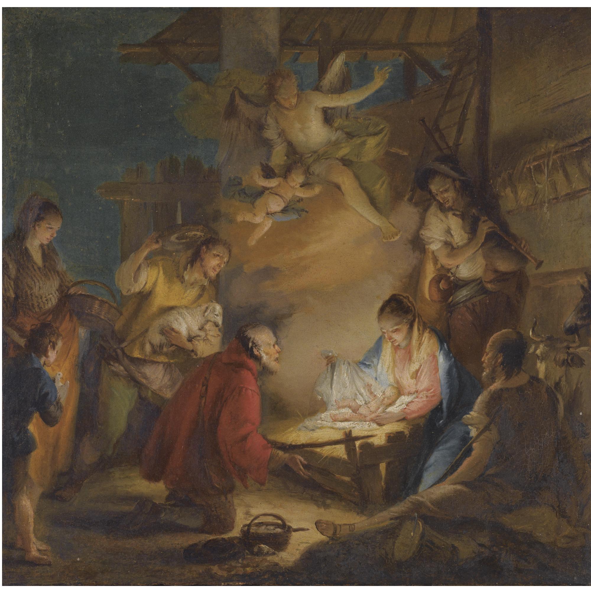 Francesco Zugno - The Adoration Of The Shepherds