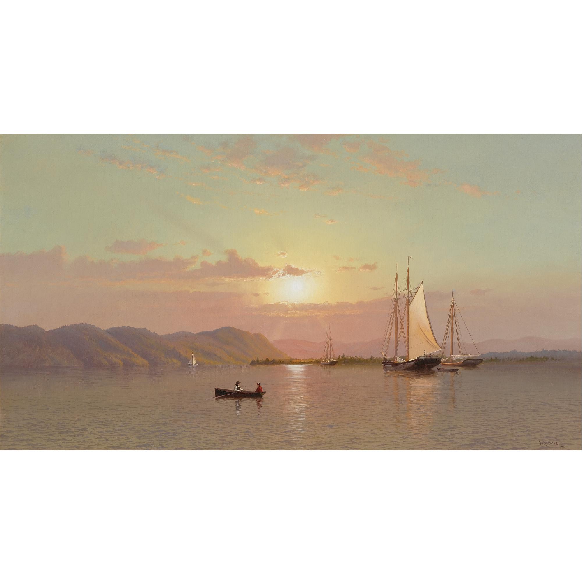 Francis A. Silva - Sunrise At Tappan Zee