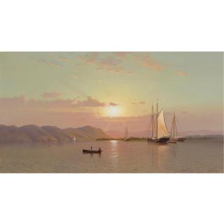 Francis A. Silva - Sunrise At Tappan Zee