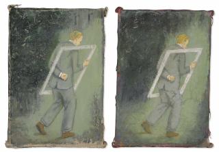 Francis Alÿs - Déjà Vu (Walking a Painting)